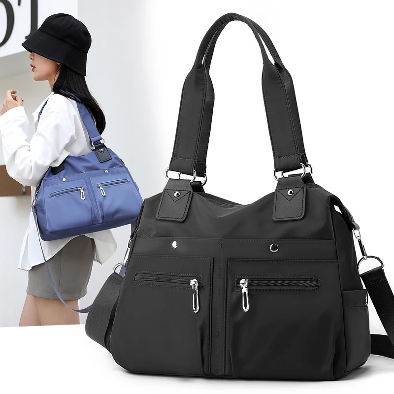 Women's Shoulder bag Commuting Female Handbag Nylon Portable Crossbody Bag Top-Handle Bag High Quality Ladies Tote Bag Bolsas
Women's Shoulder bag Commuting Female Handbag Nylon Portable Crossbody Bag Top-Handle Bag High Quality Ladies Tote Bag Bolsas
