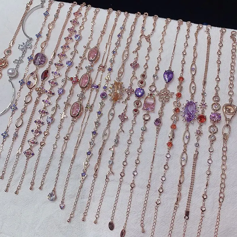 10/30pcs/lot Wholesale Mix Style Trendy Rhinestone Lobster Buckle Adjust Bracelet Pearl Zircon Metal Jewelry Party Wedding Girls
10/30pcs/lot Wholesale Mix Style Trendy Rhinestone Lobster Buckle Adjust Bracelet Pearl Zircon Metal Jewelry Party Wedding Girls
