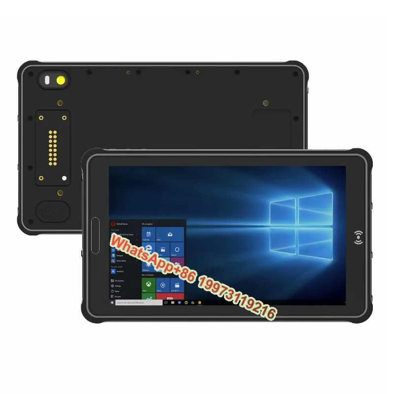 8 Inch Win10 4G Rugged Tablet with NFC Reader, RS232 RJ45 USB3.0 Port, and IP65 Rating for Industrial Use
8 Inch Win10 4G Rugged Tablet with NFC Reader, RS232 RJ45 USB3.0 Port, and IP65 Rating for Industrial Use
