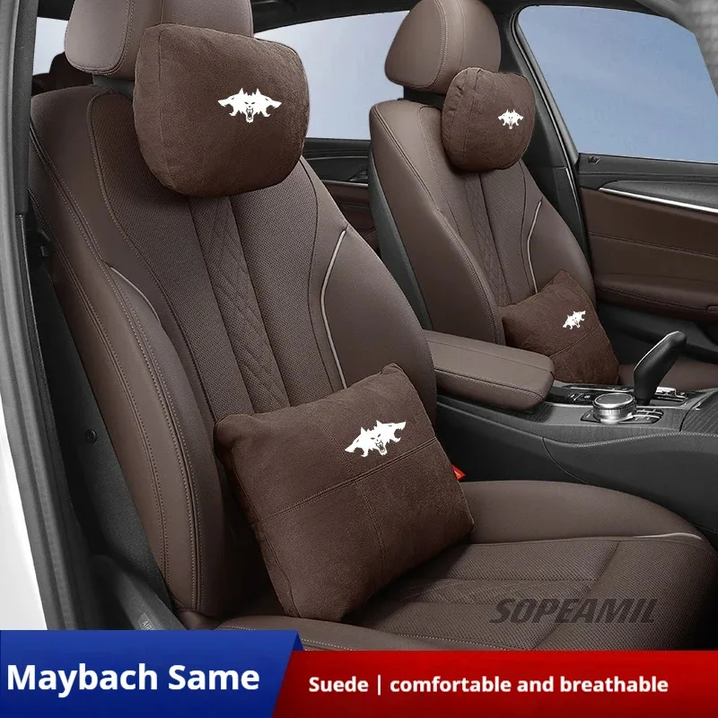 For Tesla Cyberbeast Roadsrer Model 3 Model Y Model S Model X Car Suede Headrest Neck Support Pillow Seat Waist Cushion Pillow
For Tesla Cyberbeast Roadsrer Model 3 Model Y Model S Model X Car Suede Headrest Neck Support Pillow Seat Waist Cushion Pillow