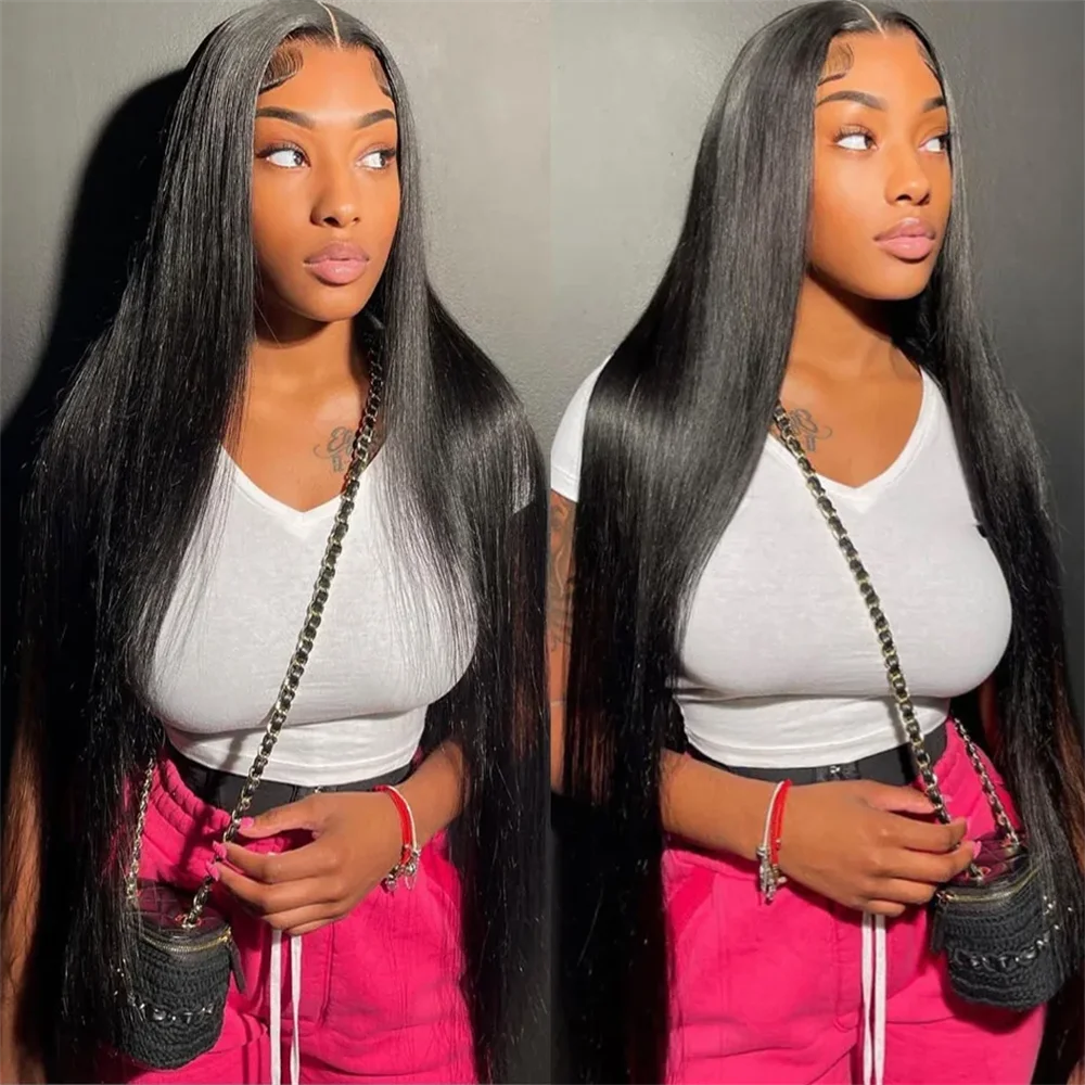Black Straight 13x4x1 Soft Long 26 Inch Heat-Resistant Lace Front Wig For Women With Synthetic Preplucked Glueless Baby Hair
Black Straight 13x4x1 Soft Long 26 Inch Heat-Resistant Lace Front Wig For Women With Synthetic Preplucked Glueless Baby Hair