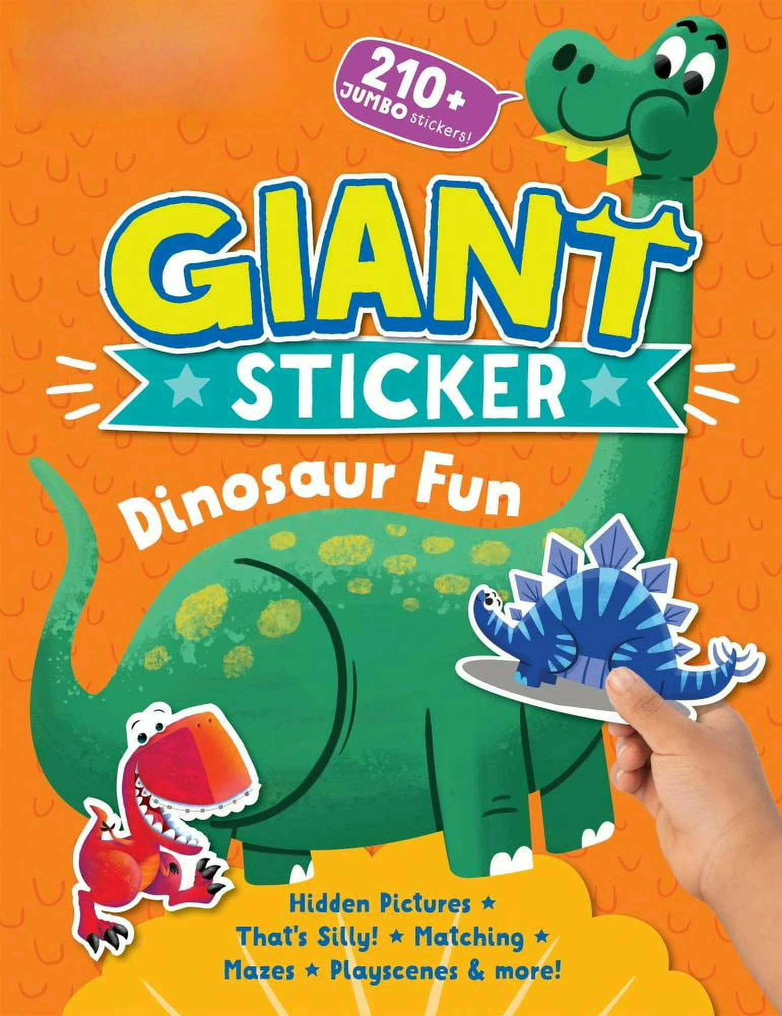 Giant Sticker Dinosaur Fun (Paperback)
Giant Sticker Dinosaur Fun (Paperback)