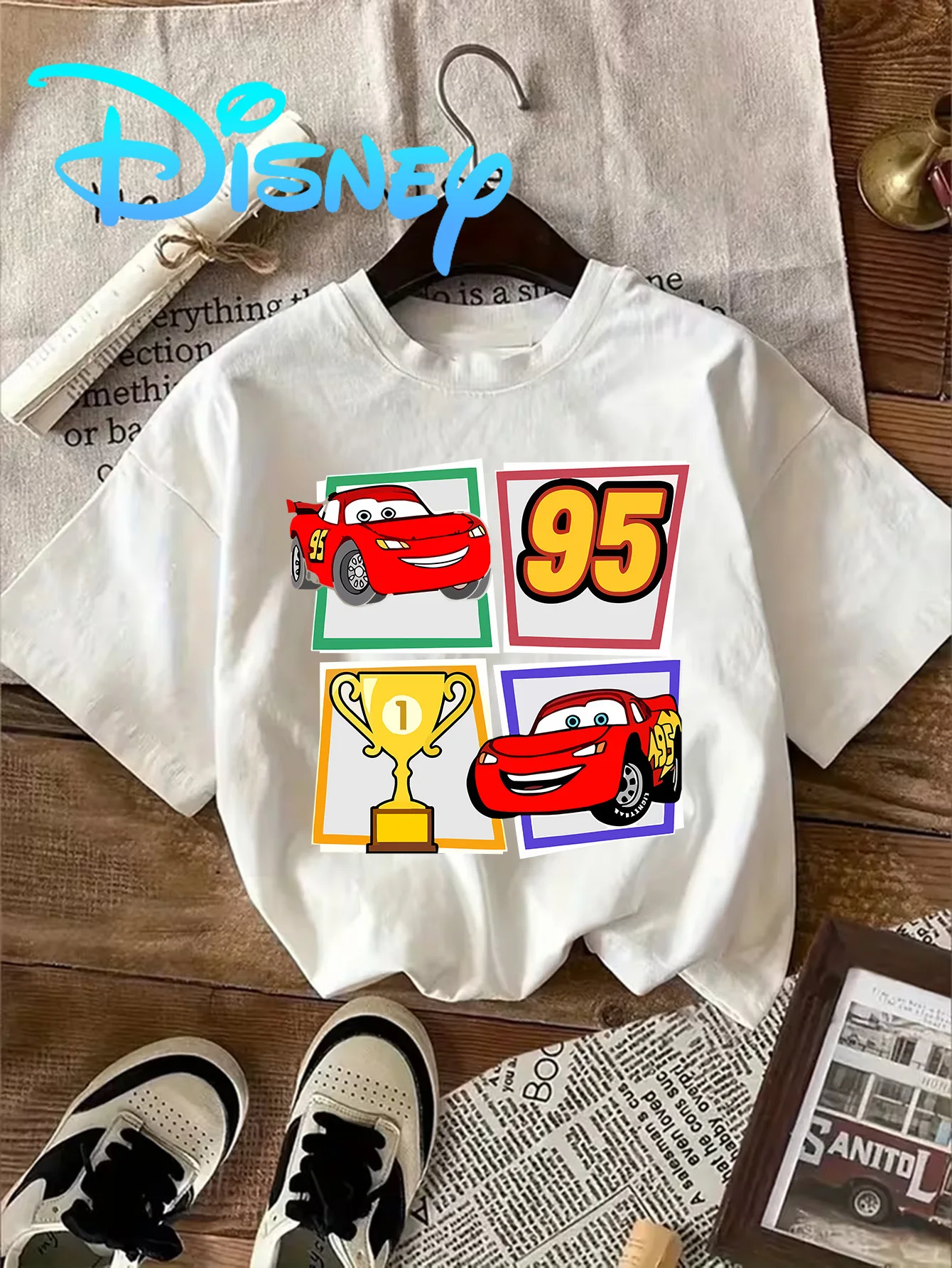 Футболка Lightning McQueen Disney New Model, стильная одежда, одежда на все времена года, оверсайз, унисекс, хлопковая, для пар, высокого качества.
Футболка Lightning McQueen Disney New Model, стильная одежда, одежда на все времена года, оверсайз, унисекс, хлопковая, для пар, высокого качества.
