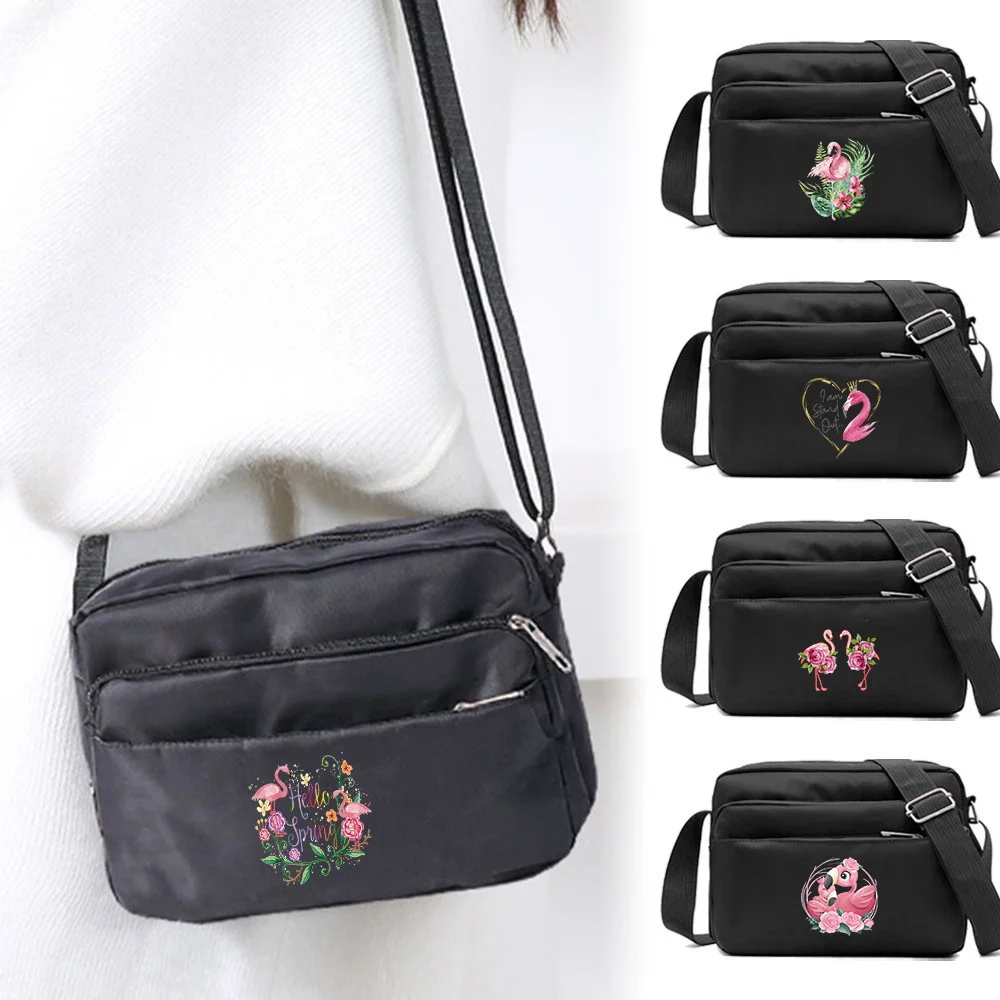 Новая женская сумка через плечо с нейтральным принтом фламинго, многофункциональная, для путешествий и повседневного использования, с регулируемым ремнем
Новая женская сумка через плечо с нейтральным принтом фламинго, многофункциональная, для путешествий и повседневного использования, с регулируемым ремнем