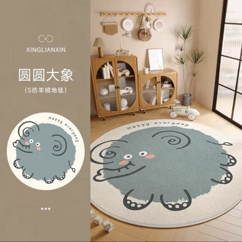2025 New Round Carpet. Suitable for kids' rooms, living & bedrooms. Wash - free, wipe - clean. Placed beside bed
2025 New Round Carpet. Suitable for kids' rooms, living & bedrooms. Wash - free, wipe - clean. Placed beside bed