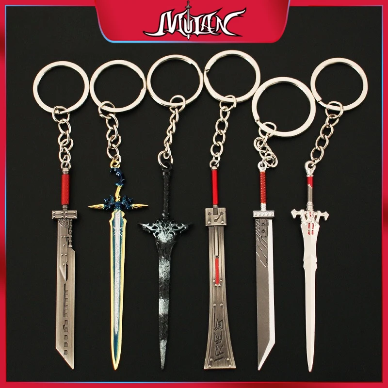 Fantasy Game Peripherals Metal Craft Weapon Model Keychain Collectible Desk Ornaments Best Creative Birthday Gift for Boy Toy
Fantasy Game Peripherals Metal Craft Weapon Model Keychain Collectible Desk Ornaments Best Creative Birthday Gift for Boy Toy