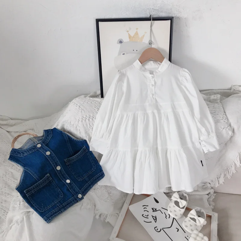 Girls Suit2025Autumn New Style Baby Girl Denim Vest Dress Two-Piece Set One Piece Dropshipping 
Girls Suit2025Autumn New Style Baby Girl Denim Vest Dress Two-Piece Set One Piece Dropshipping