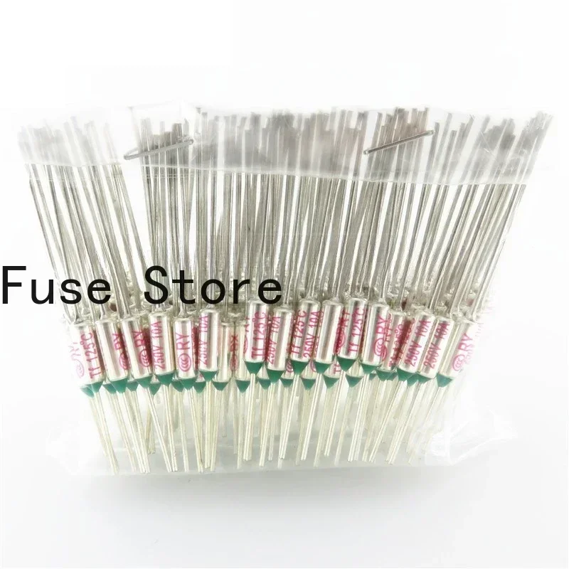 100PCS 10A/250V 152°C 153°C 155°C 157°C 160°C 165°C 167°C 169°C 172°C 175°C 180°C 184°C Fuse
100PCS 10A/250V 152°C 153°C 155°C 157°C 160°C 165°C 167°C 169°C 172°C 175°C 180°C 184°C Fuse
