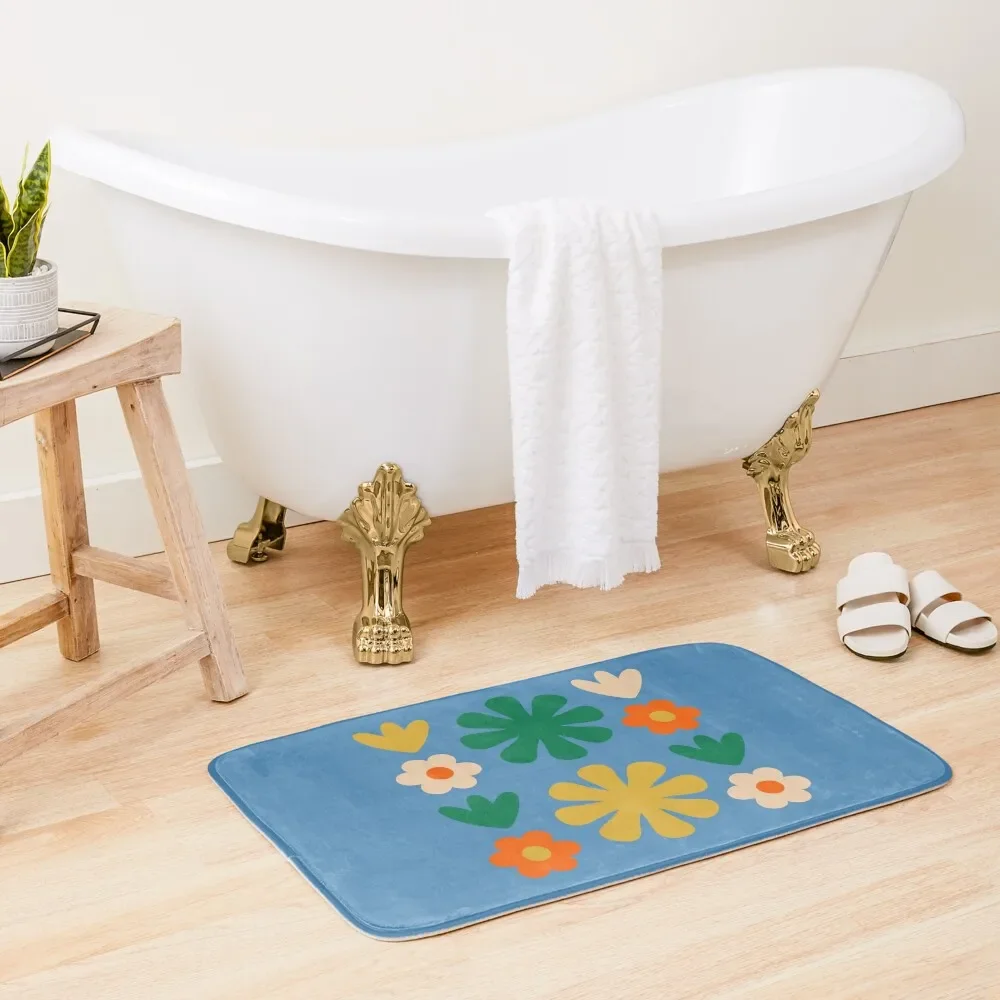 Retro Modern Scandi Flower Grid Pattern Blue Green Mustard Orange Beige Bath Mat Kitchen Carpet Bedroom Carpet Carpet Rug Mat
Retro Modern Scandi Flower Grid Pattern Blue Green Mustard Orange Beige Bath Mat Kitchen Carpet Bedroom Carpet Carpet Rug Mat