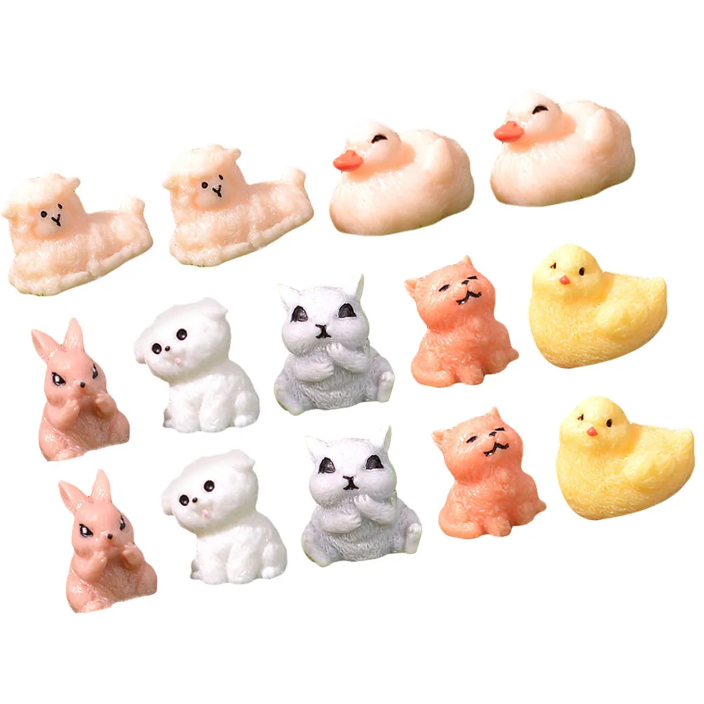 14pcs Miniature Animal Figurines Resin Craft Tiny Statues Decor Garden Adornment Landscaping Accessories Mini
14pcs Miniature Animal Figurines Resin Craft Tiny Statues Decor Garden Adornment Landscaping Accessories Mini