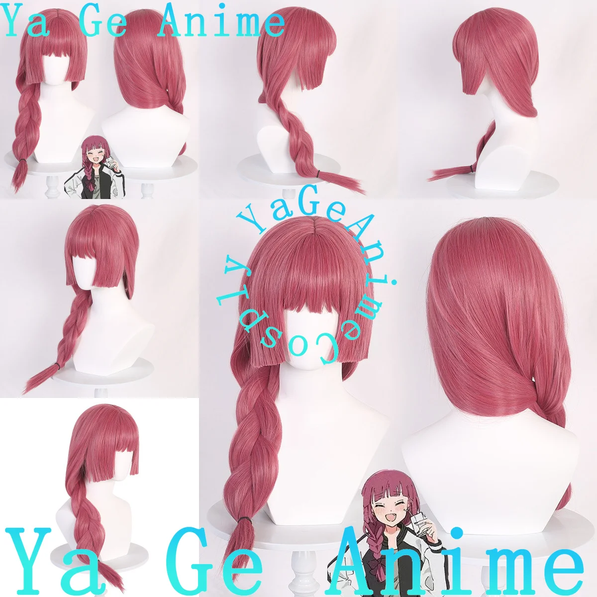 Ya Ge Anime Store Cosplay Wigs With Cosplay Costume Bocchi the Rock! Kikuri Hiroi Cosplay Wig Braided Hair Music Live Festival
Ya Ge Anime Store Cosplay Wigs With Cosplay Costume Bocchi the Rock! Kikuri Hiroi Cosplay Wig Braided Hair Music Live Festival