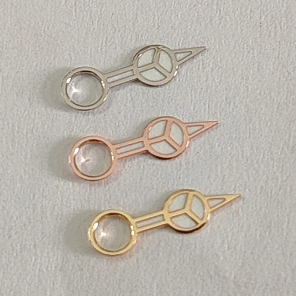 Silver/Rose Gold/Gold Watch Hands Green Luminous Pointers GMT NH34 Hands Accessories for NH34 Movement 8mm Needles
Silver/Rose Gold/Gold Watch Hands Green Luminous Pointers GMT NH34 Hands Accessories for NH34 Movement 8mm Needles