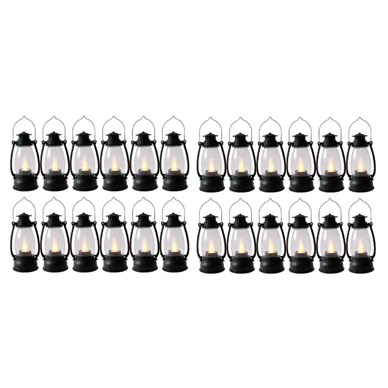 Vintag Candle Lanterns For Indoors 24Pcs Mini Lantern With Flicker Candles Small Hanging Lanterns For Home Decor Black
Vintag Candle Lanterns For Indoors 24Pcs Mini Lantern With Flicker Candles Small Hanging Lanterns For Home Decor Black