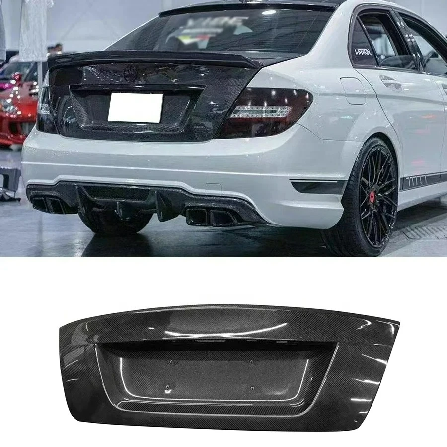 Hot Selling for W204 C63 C250 AMG High-quality Carbon Fiber Trunk Lid Body Kit
Hot Selling for W204 C63 C250 AMG High-quality Carbon Fiber Trunk Lid Body Kit