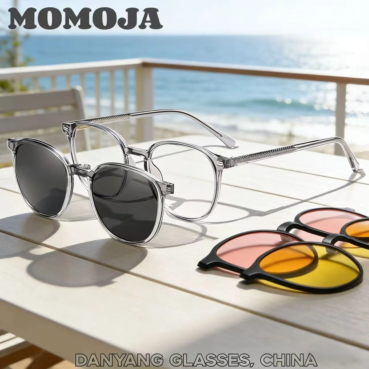 MOMOJA Новые женские модные круглые очки TR90 с магнитной поляризационной клипсой, оптические, с диоптриями, элегантная оправа 6230
MOMOJA Новые женские модные круглые очки TR90 с магнитной поляризационной клипсой, оптические, с диоптриями, элегантная оправа 6230
