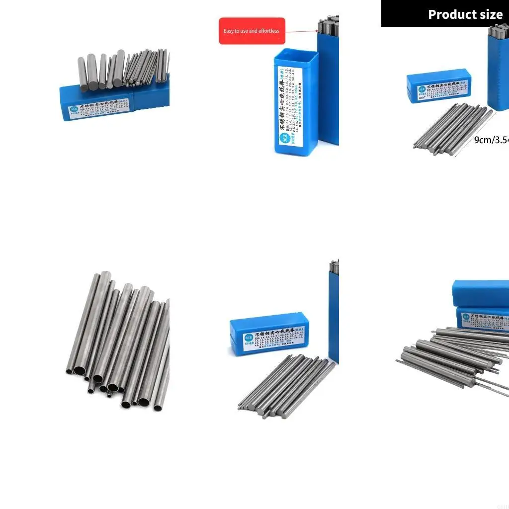 36 Pack Stainless Steel Wire Forming Rods Metal Mandrel Designing Tool
36 Pack Stainless Steel Wire Forming Rods Metal Mandrel Designing Tool