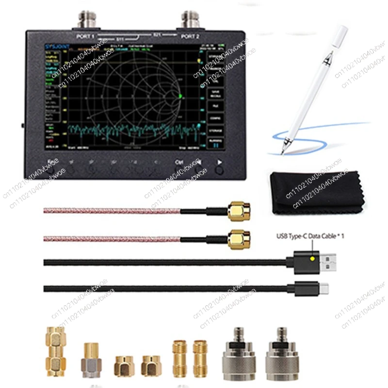 7-дюймовый векторный сетевой анализатор NanoVNA с сенсорным экраном SV4401A, динамический диапазон 50 кГц-4,4 ГГц, 100 дБ, тестер параметров S11/S21
7-дюймовый векторный сетевой анализатор NanoVNA с сенсорным экраном SV4401A, динамический диапазон 50 кГц-4,4 ГГц, 100 дБ, тестер параметров S11/S21