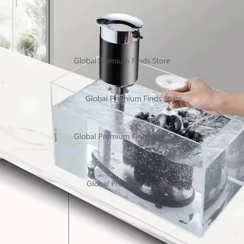 Waterproof Electric Cup Washer with Auto Rotating Brush for Bar, Cafe and Home Kitchen
Waterproof Electric Cup Washer with Auto Rotating Brush for Bar, Cafe and Home Kitchen