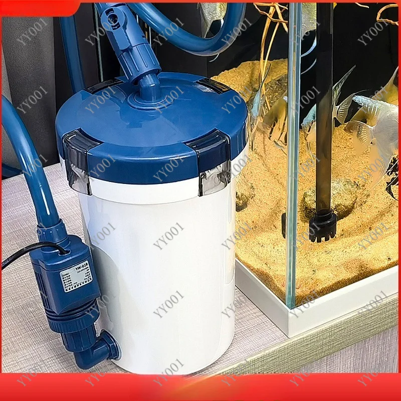 External Canister Filter Ultra Quiet Submersible Pump Aquarium Water Circulation Purification System for Fish Tank
External Canister Filter Ultra Quiet Submersible Pump Aquarium Water Circulation Purification System for Fish Tank