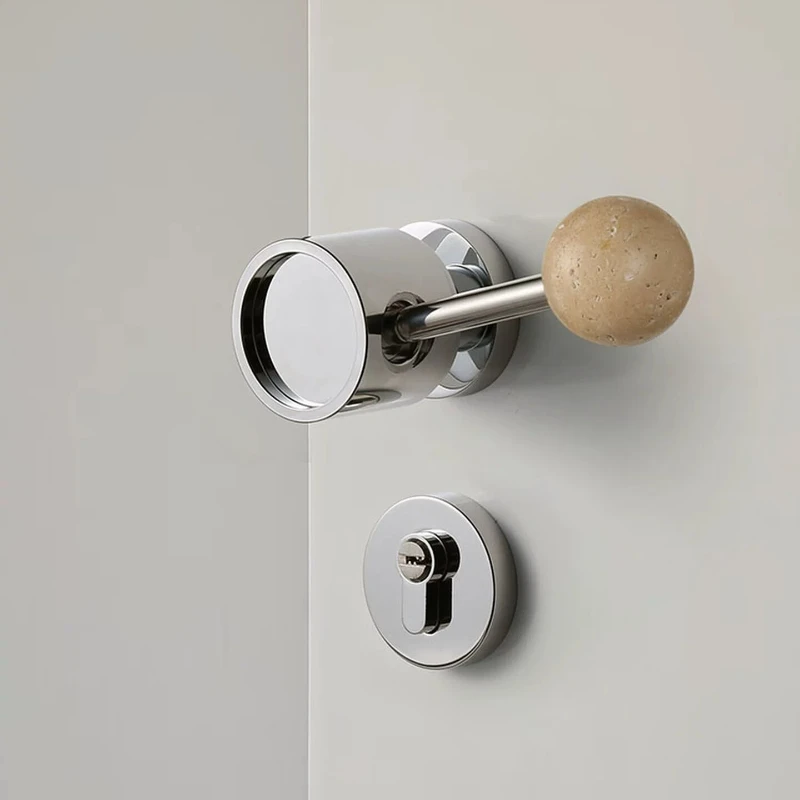 Soundproof Magnetic Latch Retro Wood Door Lock SilverHole Knob Bedroom Vintage Handle Antique Quiet Privacy Strong Anticorrosion
Soundproof Magnetic Latch Retro Wood Door Lock SilverHole Knob Bedroom Vintage Handle Antique Quiet Privacy Strong Anticorrosion