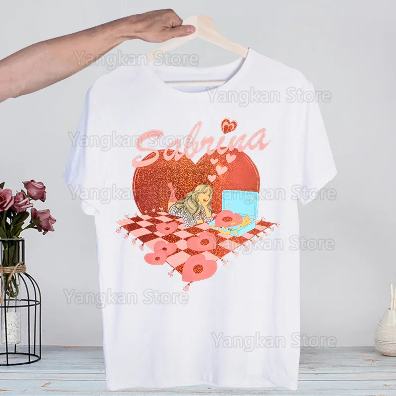 Sabrina Carpenter Unisex Anime Cartoon Design Men Tee Shirt Homme Summer Tops Short Sleeve Vintage Style
Sabrina Carpenter Unisex Anime Cartoon Design Men Tee Shirt Homme Summer Tops Short Sleeve Vintage Style