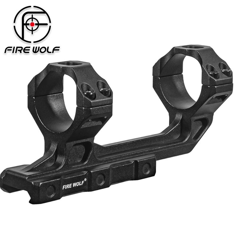 FIRE WOLF HL028 25.4/30mm Cantilever Scope Mount Dual Ring Picatinny Rail Mount, Aluminum for Rifle Scope
FIRE WOLF HL028 25.4/30mm Cantilever Scope Mount Dual Ring Picatinny Rail Mount, Aluminum for Rifle Scope