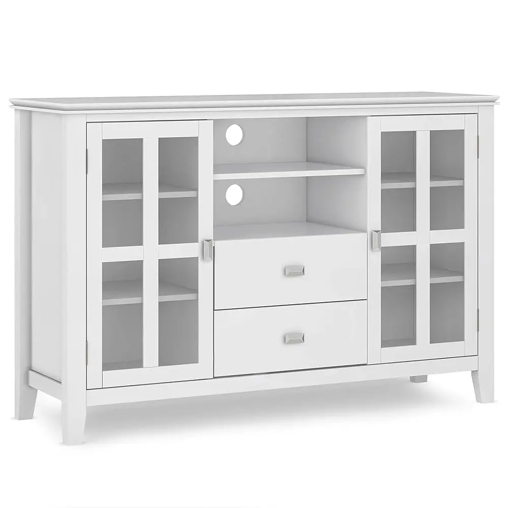 Artisan Solid Wood 53 H Wide Contemporary Tv Media Stand In White For Tvs Up To 60 Hes, For The Living Room And Entertainment
Artisan Solid Wood 53 H Wide Contemporary Tv Media Stand In White For Tvs Up To 60 Hes, For The Living Room And Entertainment