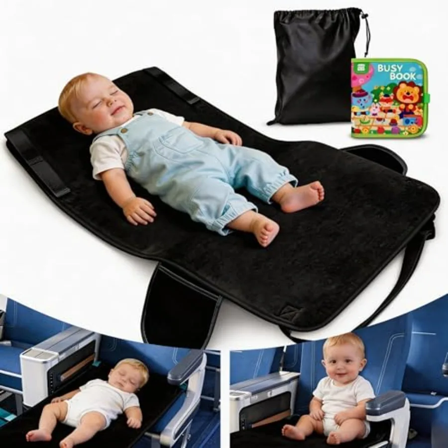 Toddler Airplane Bed, Airplane Seat Extender for , Portable Velvet Plane Bed for Long Flights, Non-Slip Washable Seat Extender
Toddler Airplane Bed, Airplane Seat Extender for , Portable Velvet Plane Bed for Long Flights, Non-Slip Washable Seat Extender