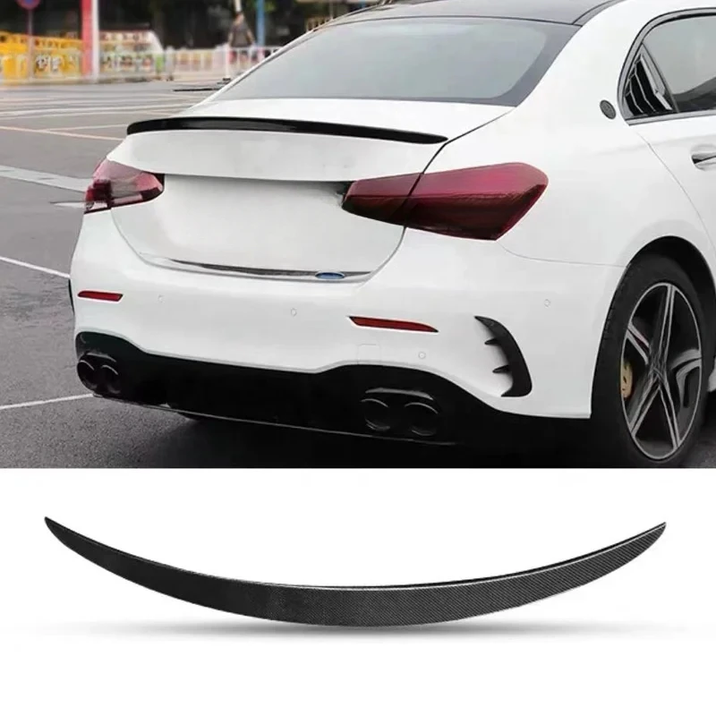 High Quality Carbon Fiber Style Rear Spoiler a Class W177 A180L A200L A220L 2018-2021
High Quality Carbon Fiber Style Rear Spoiler a Class W177 A180L A200L A220L 2018-2021