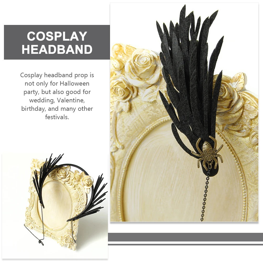 Halloween Spider Headb s Gothic Hair B for Adults Party Headdress Props Decorative Accessories Carnival Costumes 
Halloween Spider Headb s Gothic Hair B for Adults Party Headdress Props Decorative Accessories Carnival Costumes
