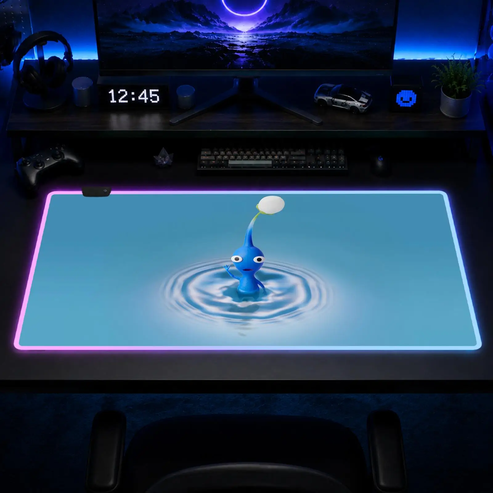 Pikmin Mouse Pad Gaming Anime Mouse Pad XXL RGB Desk Mats LED Table Pads Backlit Rubber Desktop
Pikmin Mouse Pad Gaming Anime Mouse Pad XXL RGB Desk Mats LED Table Pads Backlit Rubber Desktop