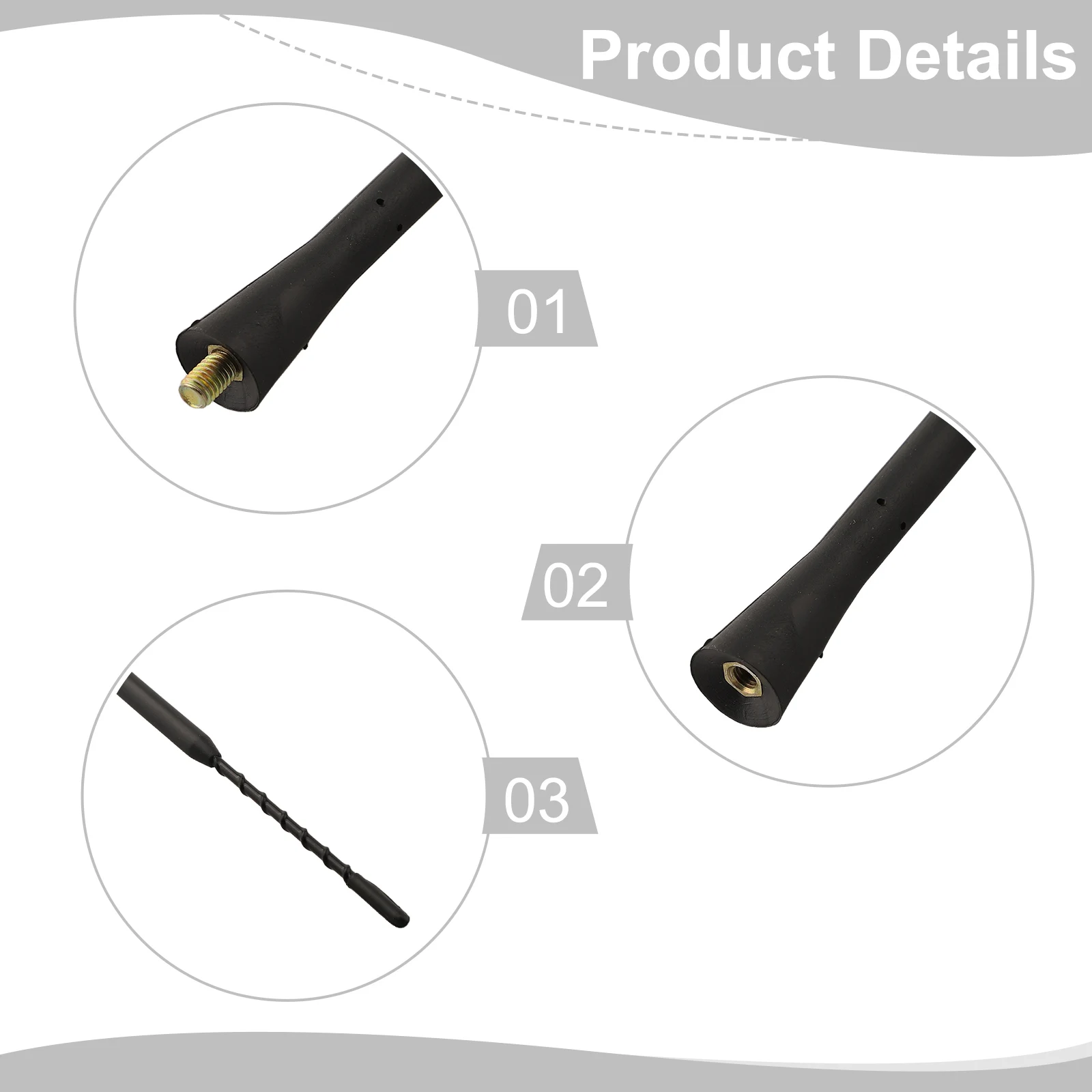 For Golf Anti Noise Antenna AM FM Aerial Antenna Car Exterior Accessory 22CM Easy To Use High Universality Fitment
For Golf Anti Noise Antenna AM FM Aerial Antenna Car Exterior Accessory 22CM Easy To Use High Universality Fitment