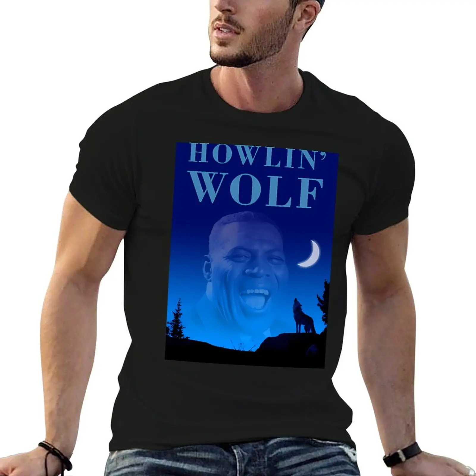 Howlin' Wolf T-Shirt cotton tshirt 100% funny t shirts cotton man t shirts cotton T-shirt
Howlin' Wolf T-Shirt cotton tshirt 100% funny t shirts cotton man t shirts cotton T-shirt