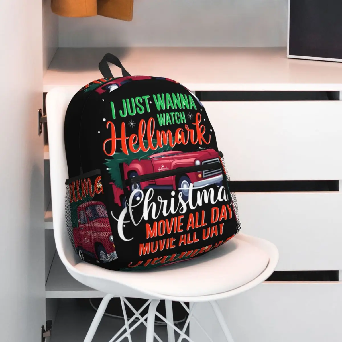 Рождественский рюкзак Hallmark, рюкзак большой емкости, детская сумка для книг, школьная сумка, сумки на плечо для мужчин и женщин
Рождественский рюкзак Hallmark, рюкзак большой емкости, детская сумка для книг, школьная сумка, сумки на плечо для мужчин и женщин