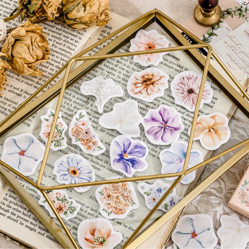 46 шт., наклейка на коробку, цветок, стекло, художественный литературный цветок, ручной декоративный материал, скрапбукинг, печать ручной работы, сделай сам, 4 см
46 шт., наклейка на коробку, цветок, стекло, художественный литературный цветок, ручной декоративный материал, скрапбукинг, печать ручной работы, сделай сам, 4 см