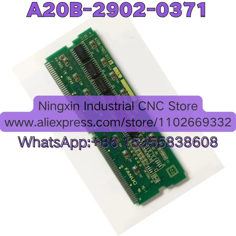 Latest Quotation Second-hand A20B-2902-0371 A20B 2902 0371 Servo CNC System Host Small PCB Circuit Board Tested OK
Latest Quotation Second-hand A20B-2902-0371 A20B 2902 0371 Servo CNC System Host Small PCB Circuit Board Tested OK
