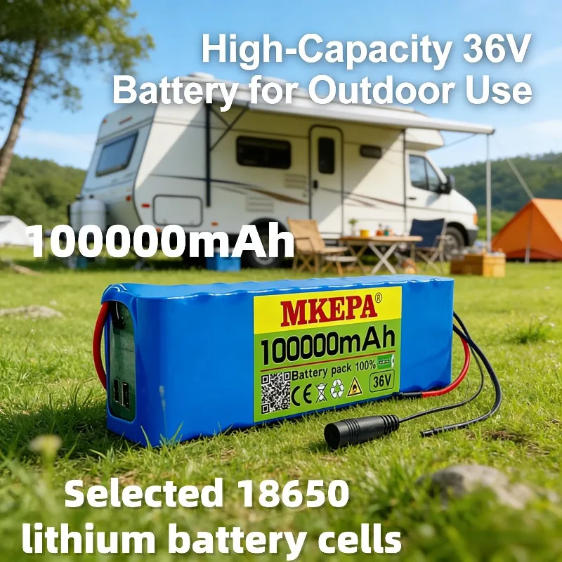 Аккумуляторный блок MKEPA 100000 мАч, 36В, 10S2P, безопасная и надежная конструкция, на элементах 18650, для скутеров, с увеличенным запасом хода
Аккумуляторный блок MKEPA 100000 мАч, 36В, 10S2P, безопасная и надежная конструкция, на элементах 18650, для скутеров, с увеличенным запасом хода