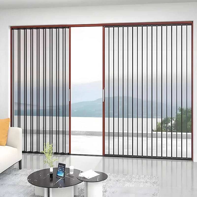 Accordion Kitchen Bi Fold Door Aluminum Glass Folding Screen for Villa Veranda Finished Surface
Accordion Kitchen Bi Fold Door Aluminum Glass Folding Screen for Villa Veranda Finished Surface