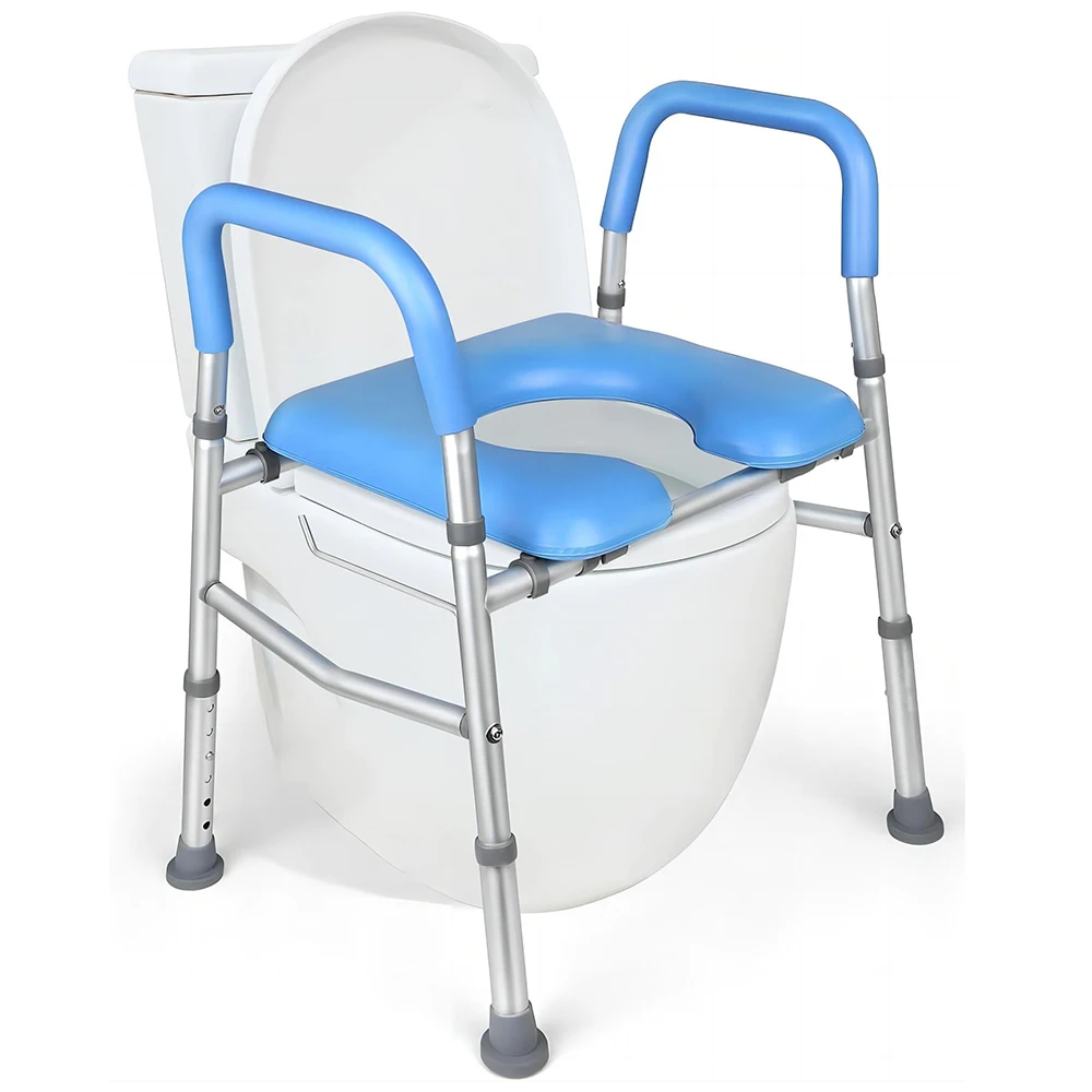 Customized Factory Stand Up Toilet Seat Safety Support Frame Raised Toilet Seat with Handles for Elderly and Disabled
Customized Factory Stand Up Toilet Seat Safety Support Frame Raised Toilet Seat with Handles for Elderly and Disabled