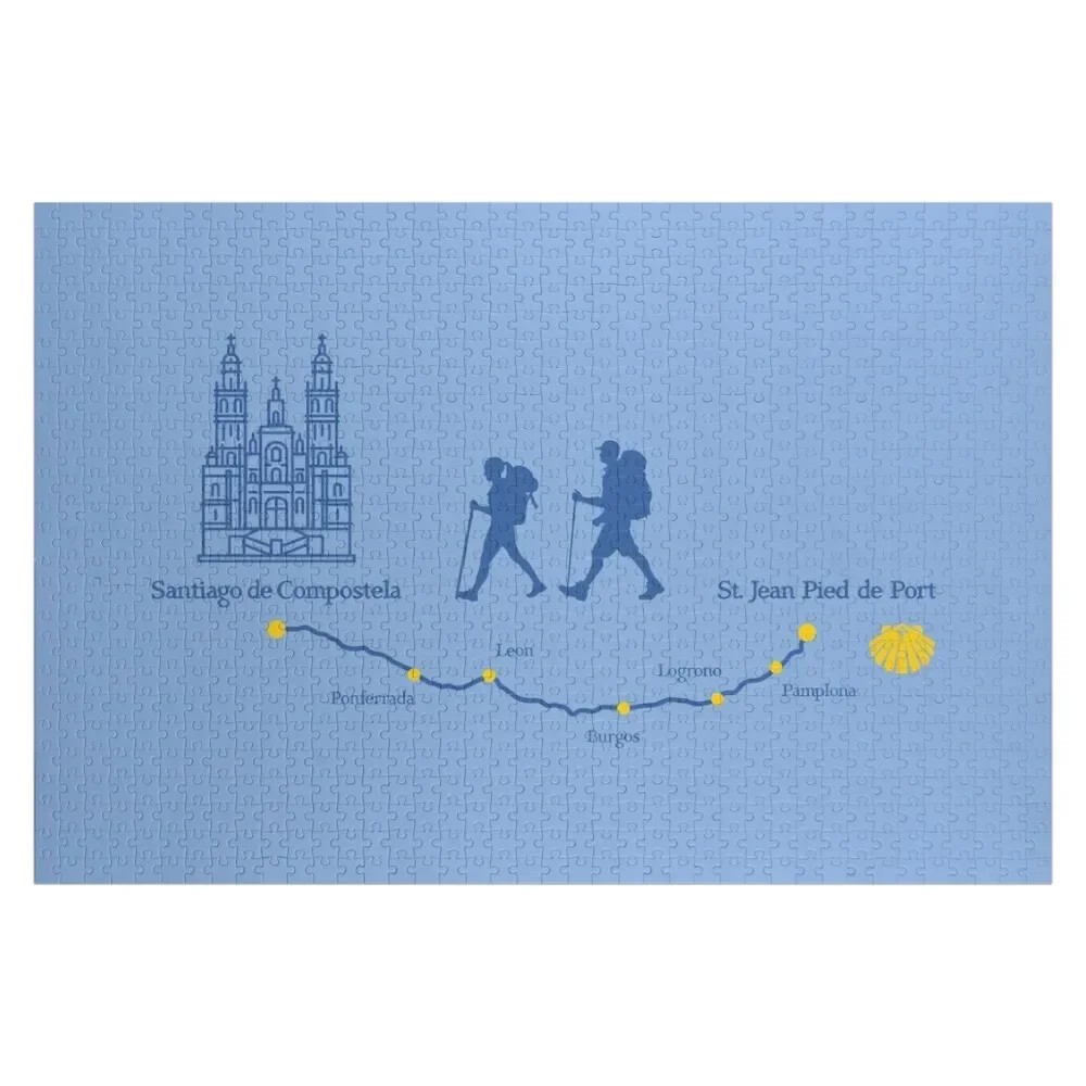 The Road to Santiago de Compostela Jigsaw Puzzle Custom Wooden Gift Custom Wooden Name Puzzle
The Road to Santiago de Compostela Jigsaw Puzzle Custom Wooden Gift Custom Wooden Name Puzzle