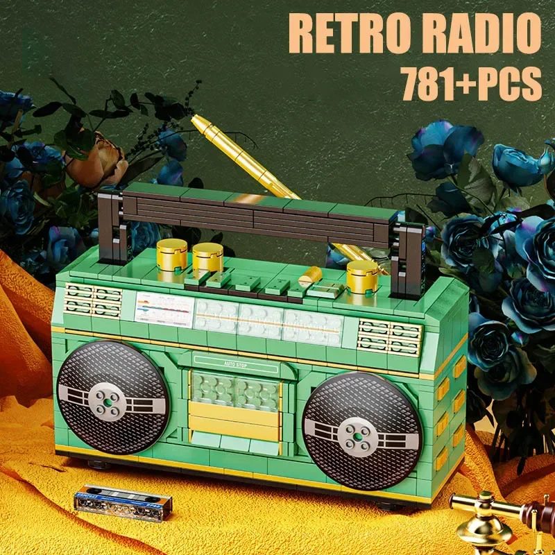 Tai Gao Le Retro Radio Classic Series Building Block Set Adult Music Player Ornament Office Children's Creative Gift Toy
Tai Gao Le Retro Radio Classic Series Building Block Set Adult Music Player Ornament Office Children's Creative Gift Toy
