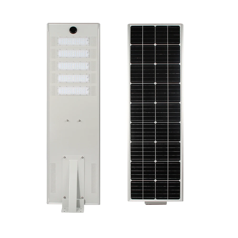Система уличного освещения на солнечных батареях 80W/100W: интегрированные светодиодные светильники с регулировкой яркости для наружного применения
Система уличного освещения на солнечных батареях 80W/100W: интегрированные светодиодные светильники с регулировкой яркости для наружного применения
