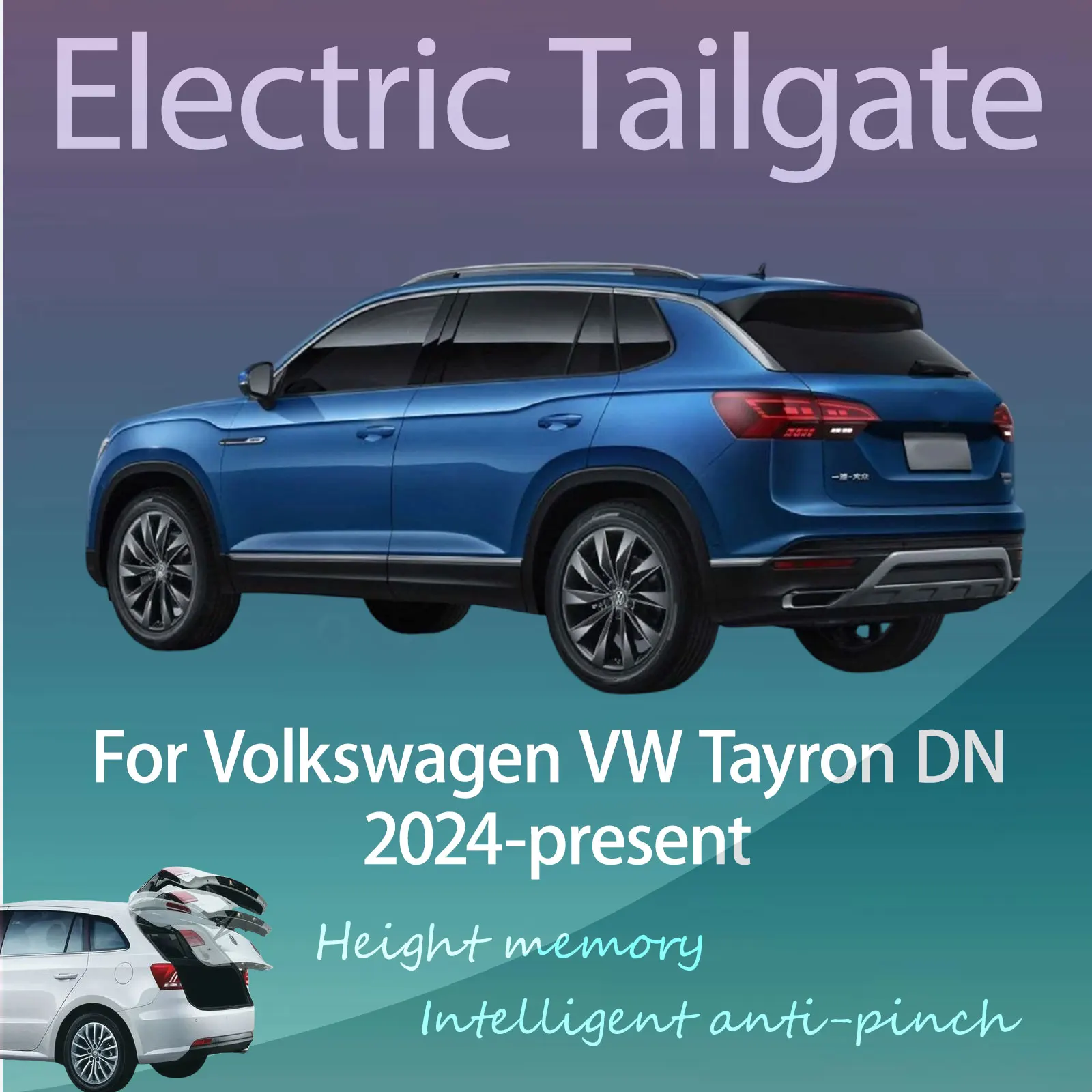 Для Volkswagen Tiguan VW Tayron DN 2024 2025 2026: Комплект для переоборудования багажника с электроприводом и управлением с ключа (автоматическое подъемное устройство)
Для Volkswagen Tiguan VW Tayron DN 2024 2025 2026: Комплект для переоборудования багажника с электроприводом и управлением с ключа (автоматическое подъемное устройство)