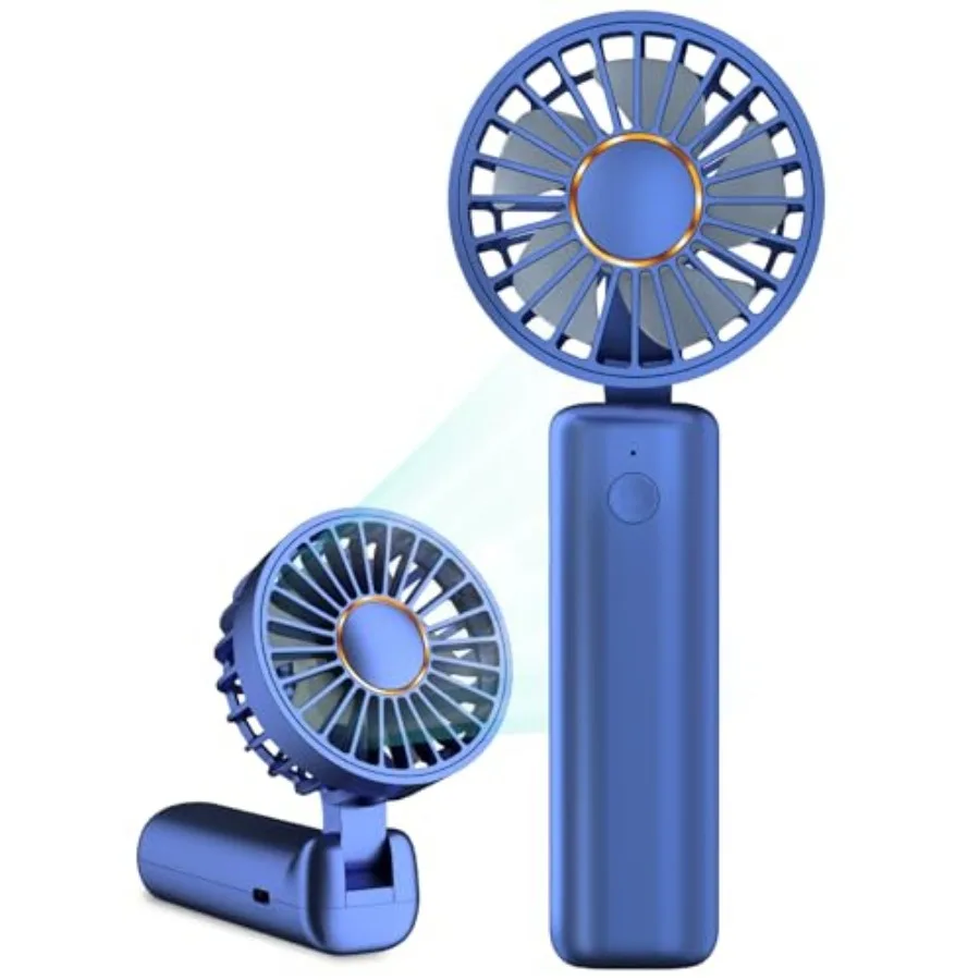 Portable Mini Fan, Handheld Fan, Small Desk Fans 180° Adjustable, 3-8 Hours Working Time, 3 Speeds, 1800mAh Battery Operated Fa
Portable Mini Fan, Handheld Fan, Small Desk Fans 180° Adjustable, 3-8 Hours Working Time, 3 Speeds, 1800mAh Battery Operated Fa