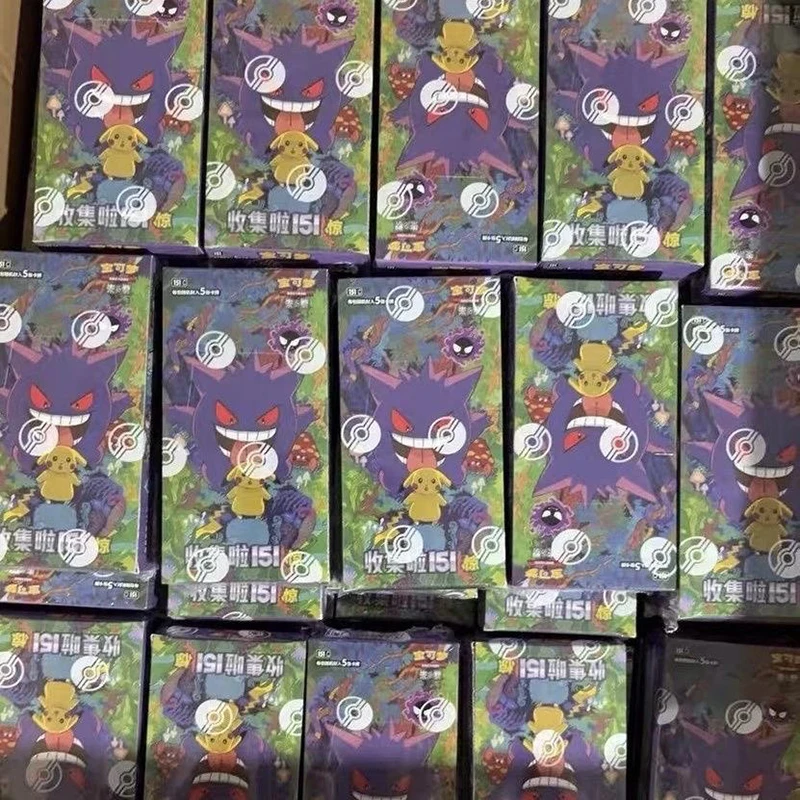 PokéMon Card Ptcg Game Cards Collectible Simplified Chinese Zhu Zi 151 Series Gengar Ponyta Trading Cards Collection Toy Gift
PokéMon Card Ptcg Game Cards Collectible Simplified Chinese Zhu Zi 151 Series Gengar Ponyta Trading Cards Collection Toy Gift