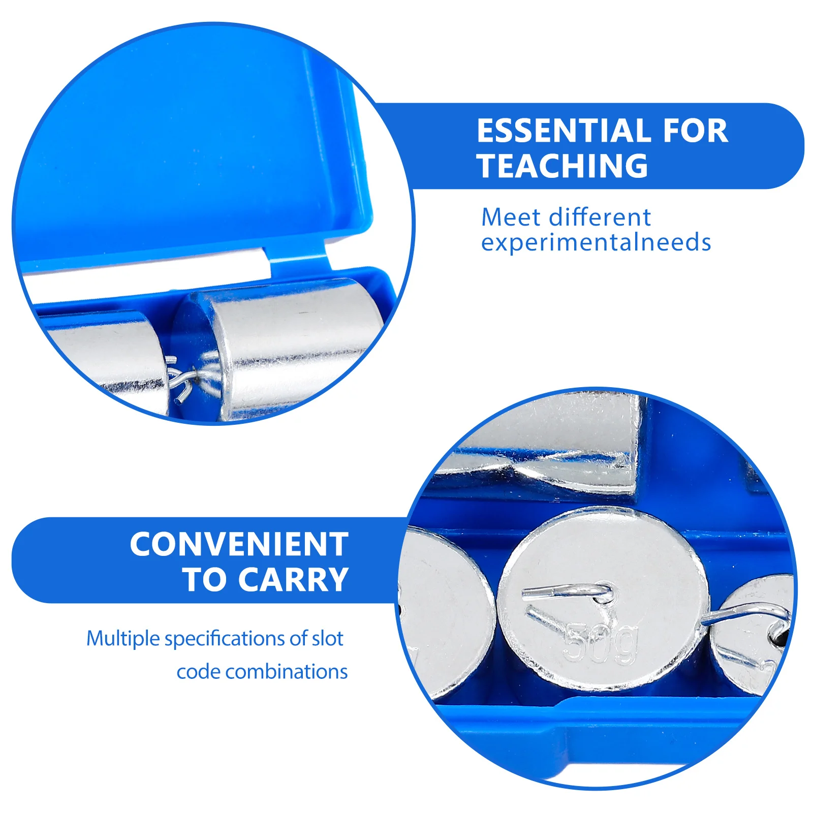 10g 20g 50g 200g Metal Slotted Weights Set Firm Iron Accurate Measurement Physics Lab Equipment Experimental Instruments
10g 20g 50g 200g Metal Slotted Weights Set Firm Iron Accurate Measurement Physics Lab Equipment Experimental Instruments