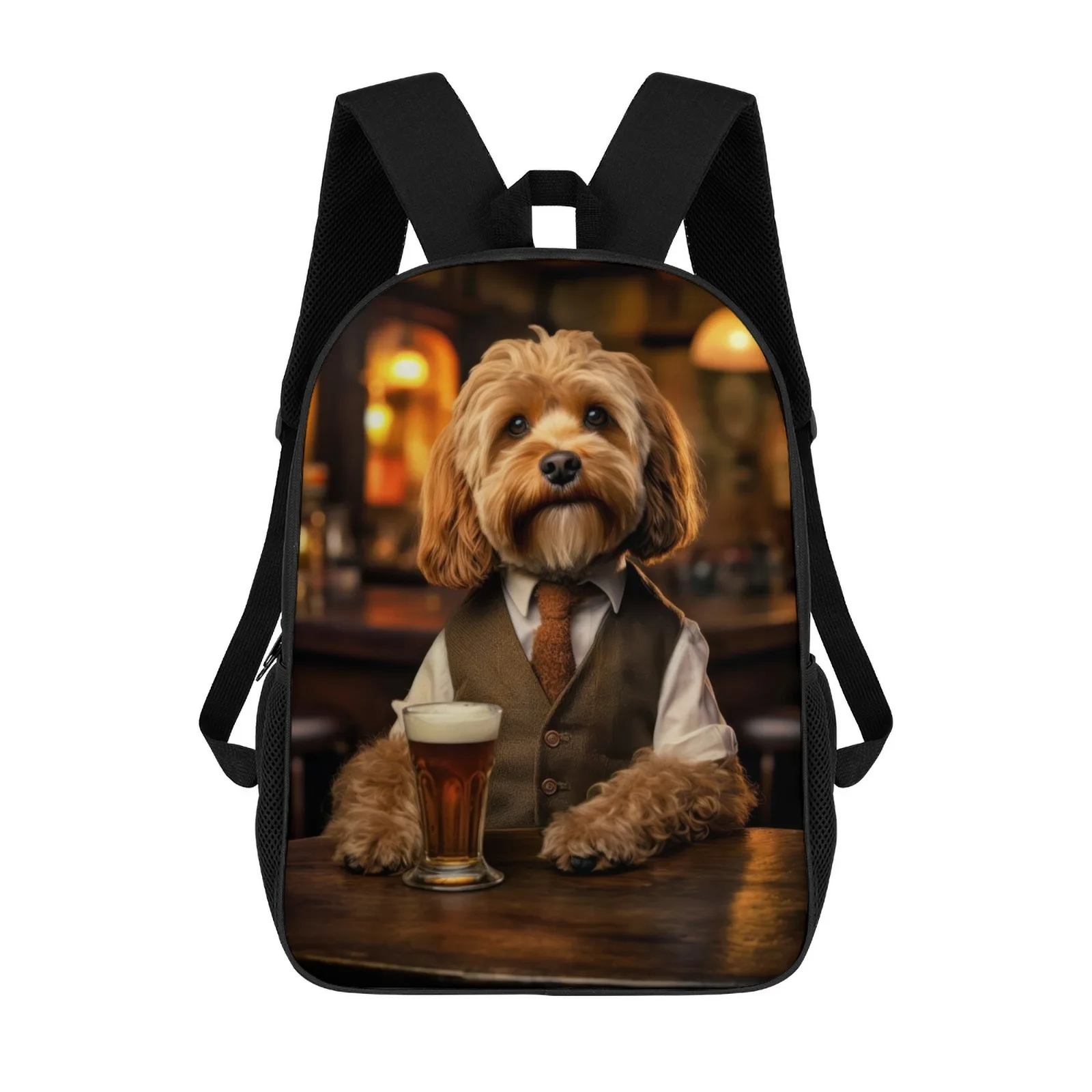 Cockapoo Dog in the Pub Bolsa 17-дюймовый школьный рюкзак Mochilas Bolso Mochila Школьная сумка на молнии Mochilas De Hombre Bag Mochila Mo
Cockapoo Dog in the Pub Bolsa 17-дюймовый школьный рюкзак Mochilas Bolso Mochila Школьная сумка на молнии Mochilas De Hombre Bag Mochila Mo