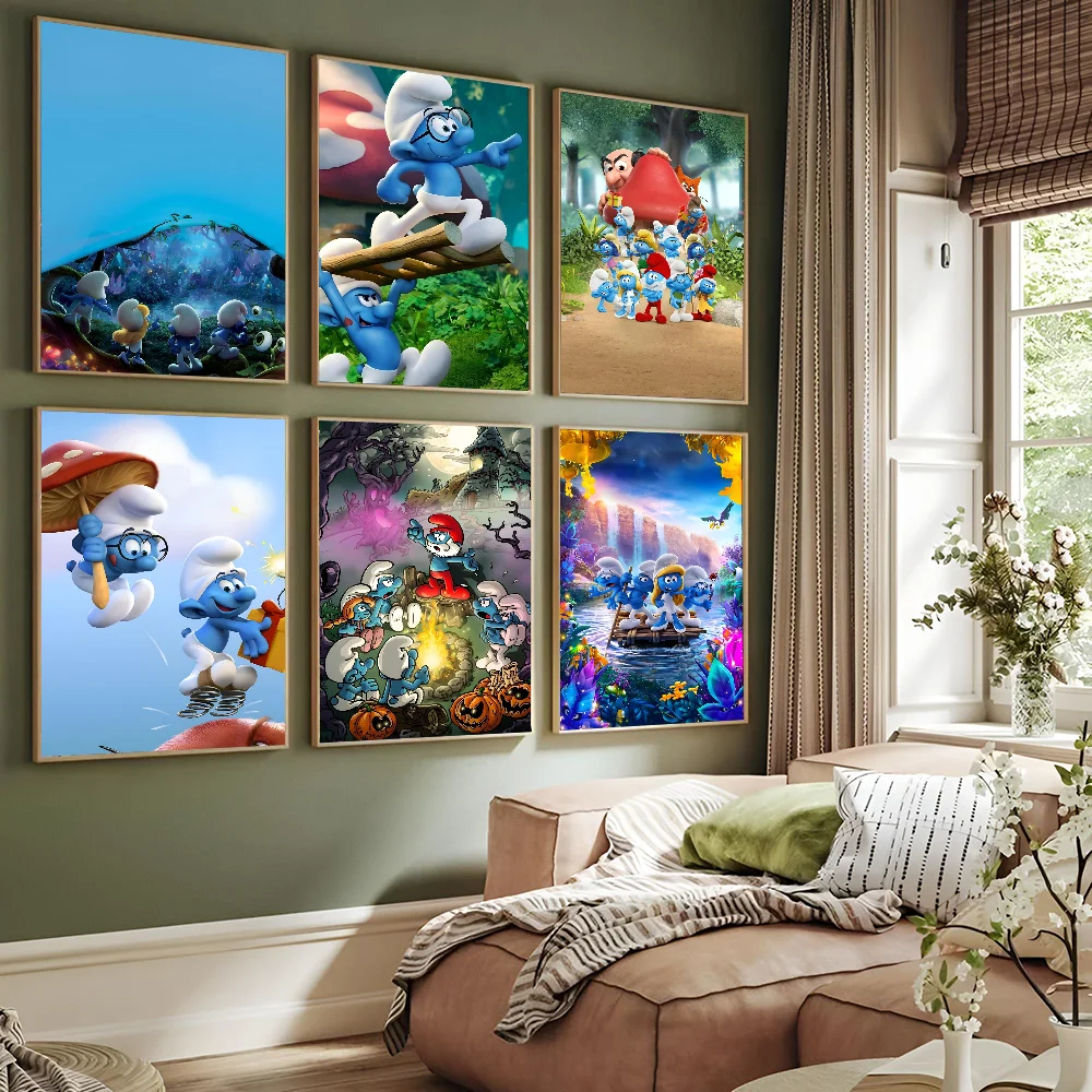 Cartoon The S-Smurfs Poster Paper Print Home Living Room Bedroom Entrance Bar Restaurant Cafe Art Painting Decoration
Cartoon The S-Smurfs Poster Paper Print Home Living Room Bedroom Entrance Bar Restaurant Cafe Art Painting Decoration