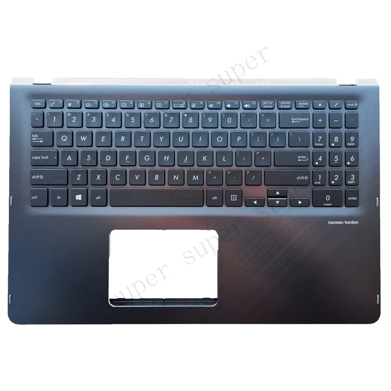SSS+ US Gray Palmrest backlit keyboard for Asus UX561UA UX561UAR 90NB0G41-R30300
SSS+ US Gray Palmrest backlit keyboard for Asus UX561UA UX561UAR 90NB0G41-R30300