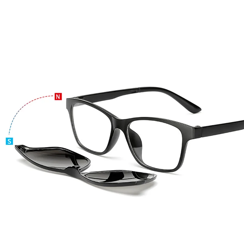 2246 Magnet Clip Square Frame Myopia Glasses 0 -0.5 -1.0 -2.0 To -6.0 , Fashion Hyperopia Sunglasses +0.5 +1.0 +2.0 To +6
2246 Magnet Clip Square Frame Myopia Glasses 0 -0.5 -1.0 -2.0 To -6.0 , Fashion Hyperopia Sunglasses +0.5 +1.0 +2.0 To +6